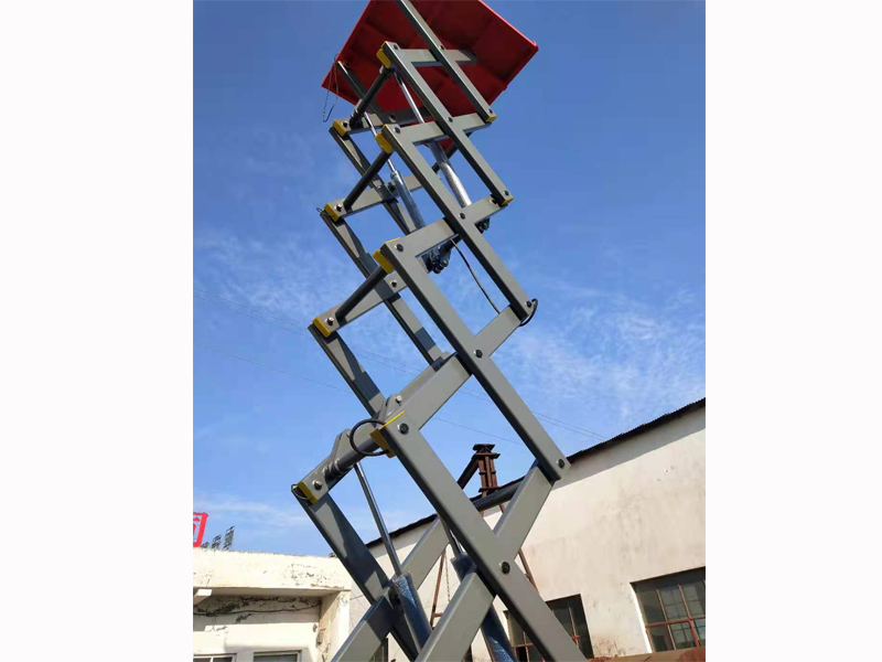 固定剪叉式液壓升降作業平臺